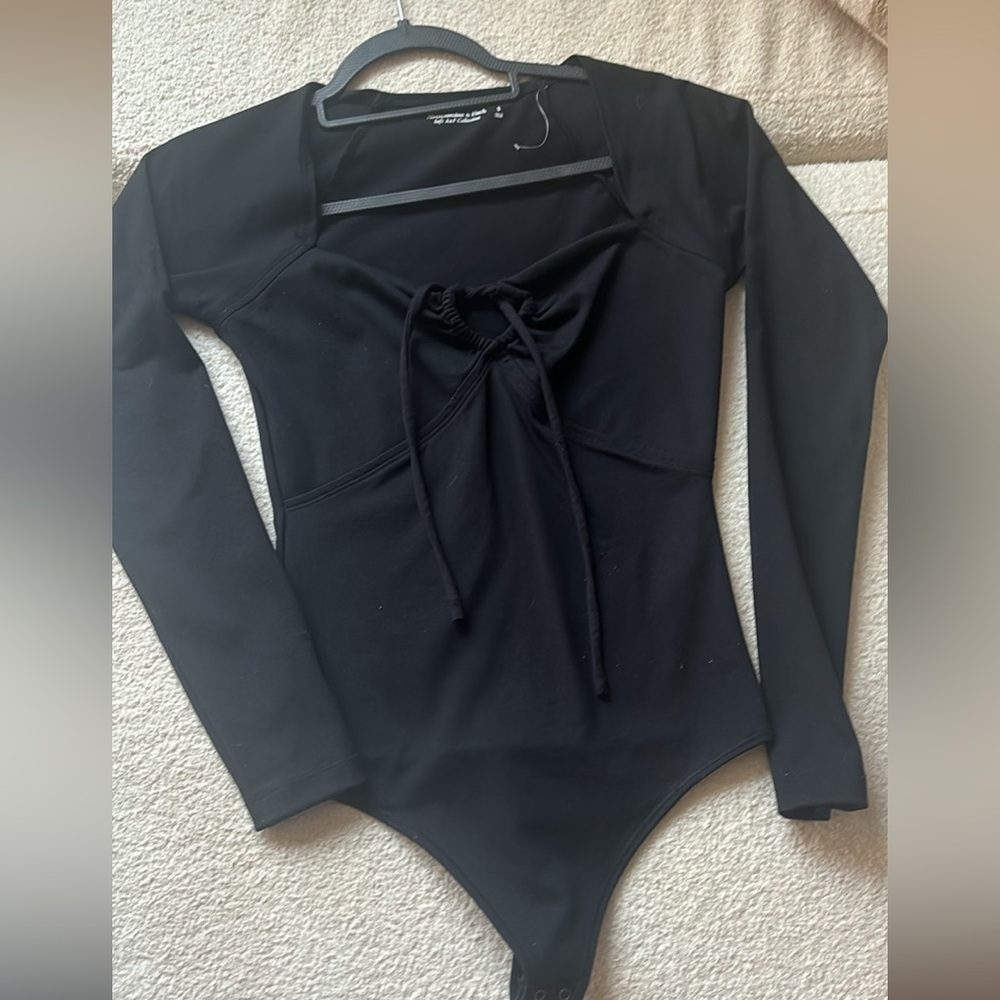 Black Abercrombie Bodysuitt